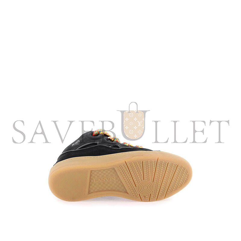 Lanu1n leather curb black fm-skrk11